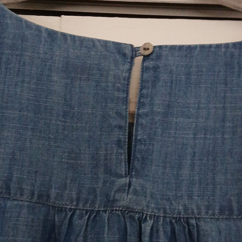 J Jill Denim Dress Size L NWT - Picture 8 of 12